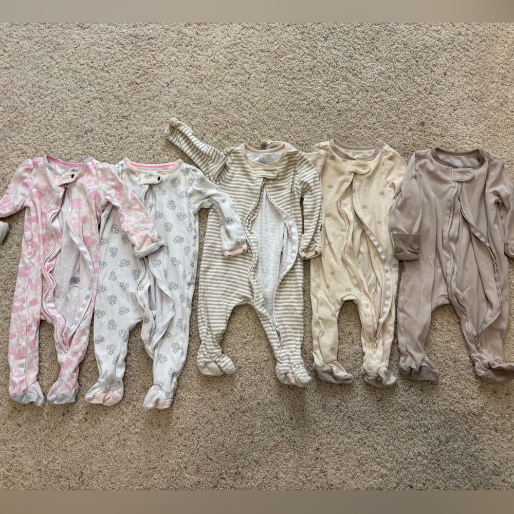Cloud Island Baby Onesies Set - 3-6 Months